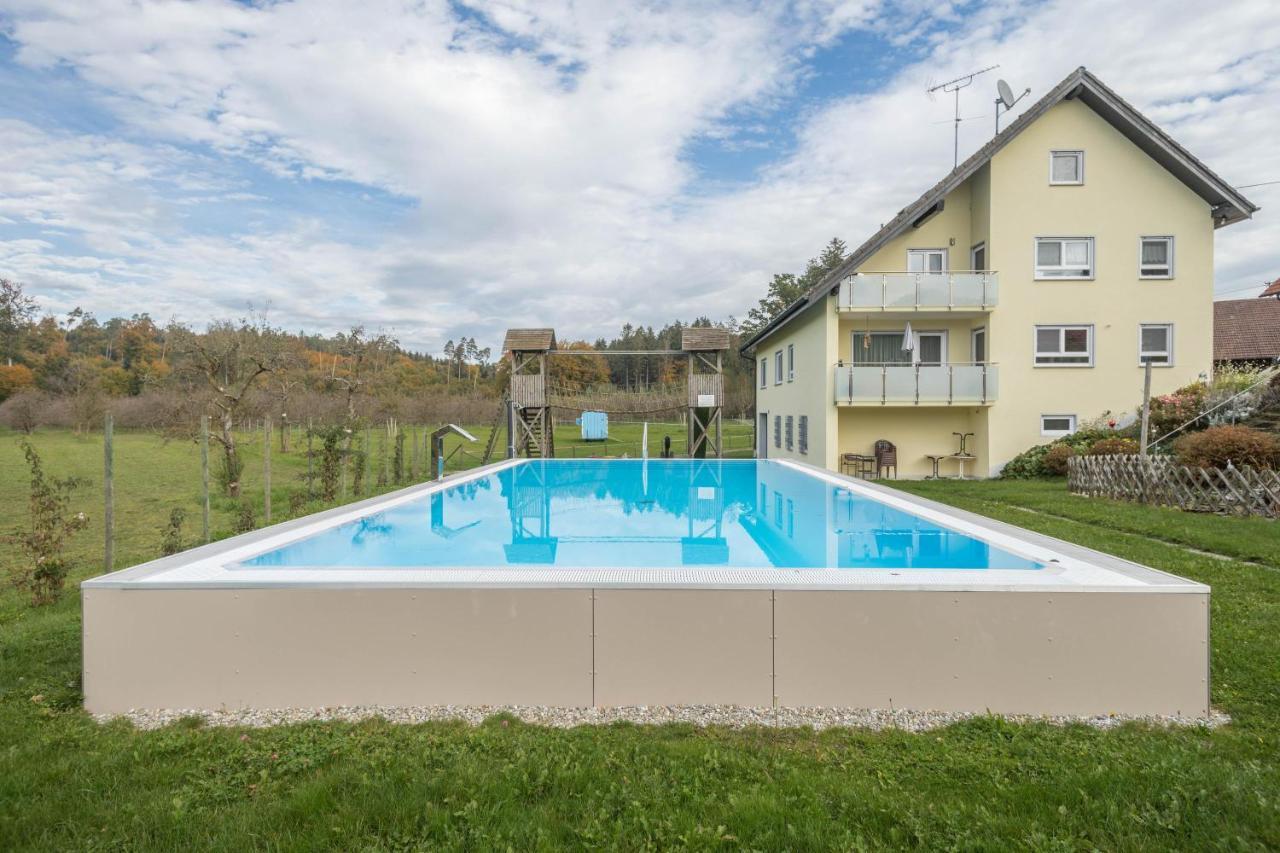 Zapfs Bauernhof Stiefmuetterchen Apartment Tettnang Bagian luar foto
